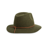 Wesley Wool Fedora Brixton - Heather Moss
