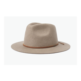 Wesley Wool Fedora Brixton - Heather Natural