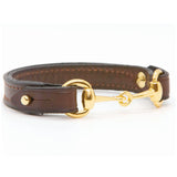 Brass Saddle Horse Bit Bracelet | Estancia x BlueGrass Provisions