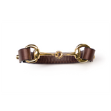 Brass Saddle Horse Bit Bracelet | Estancia x BlueGrass Provisions